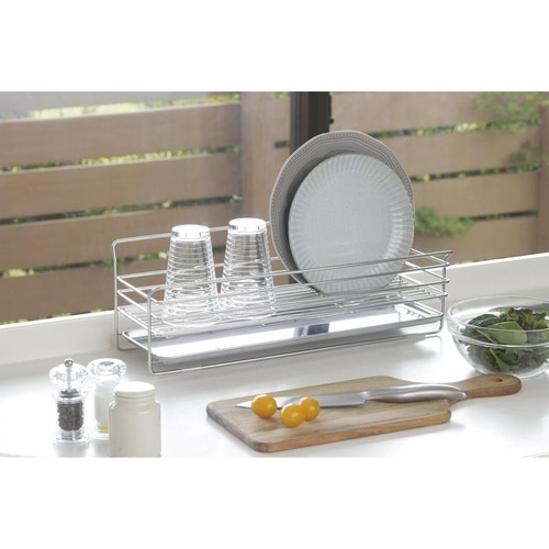 水切りラック 奥のスペースに置ける