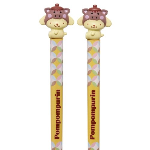 箸 マスコット付塗箸 ポムポムプリン亥