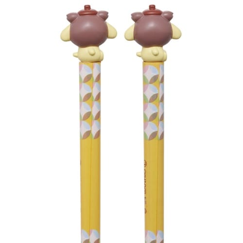 箸 マスコット付塗箸 ポムポムプリン亥