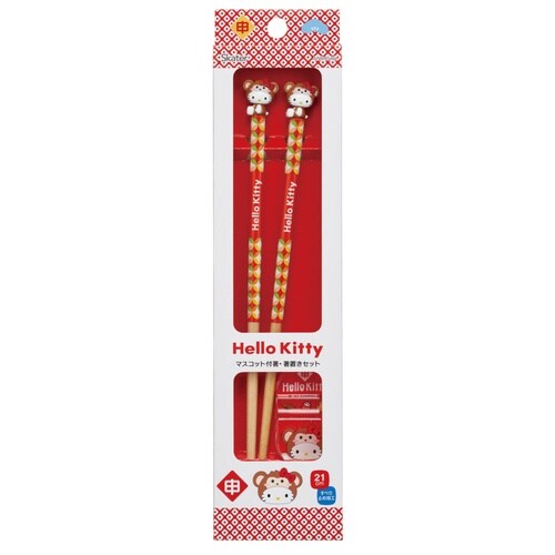 箸 マスコット付箸・箸置き ハローキティ申