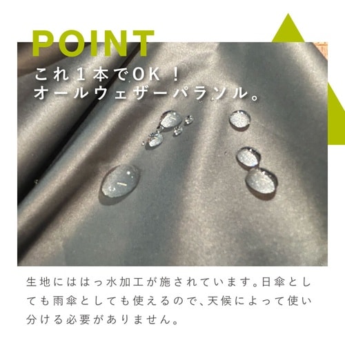折りたたみ傘 −0& ゼロアンド レイクブルー