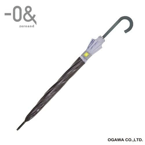 長傘 −0& ゼロアンド 12本骨 パープル