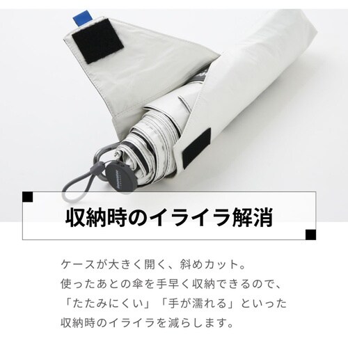 折りたたみ傘 innovator スリム ブラック