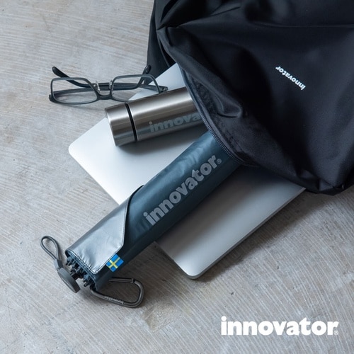 折りたたみ傘 innovator スリム シルバー