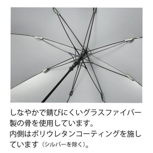 長傘 innovator ホワイト×イエロー