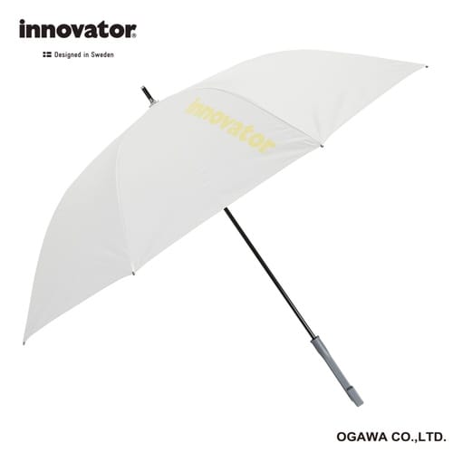 長傘 innovator ホワイト×イエロー