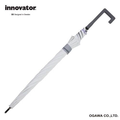 長傘 innovator ホワイト×パープル