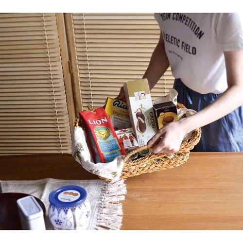 かご 洗える ルル バスケット パニエ