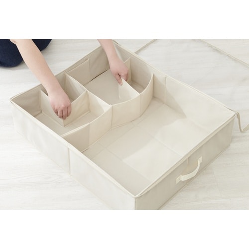 収納ボックス PataPata ベージュ