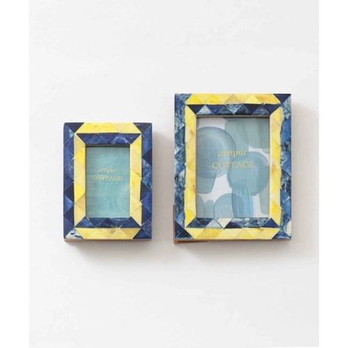 フォトフレーム ボーンミニフレーム S ネイビー