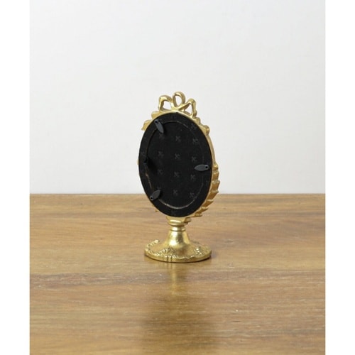 フォトフレーム フォトスタンド オーバル ゴールド