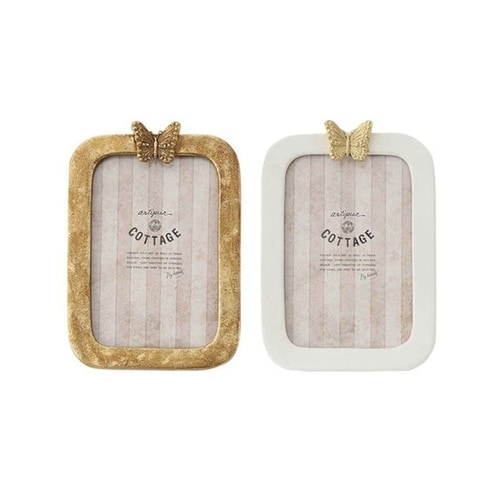 フォトフレーム バタフライフォトフレーム ゴールド