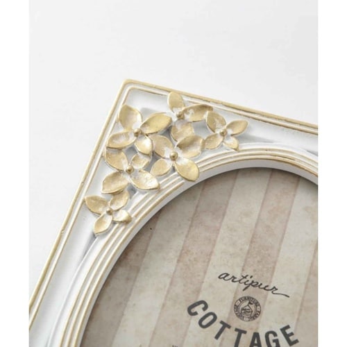 フォトフレーム フラワーフォトフレーム ホワイト