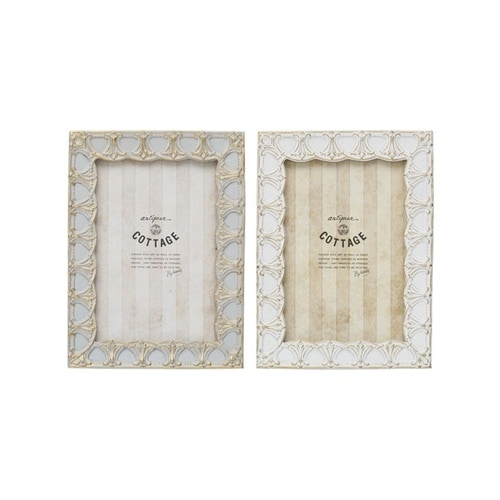 フォトフレーム L ポストカード レジン ホワイト