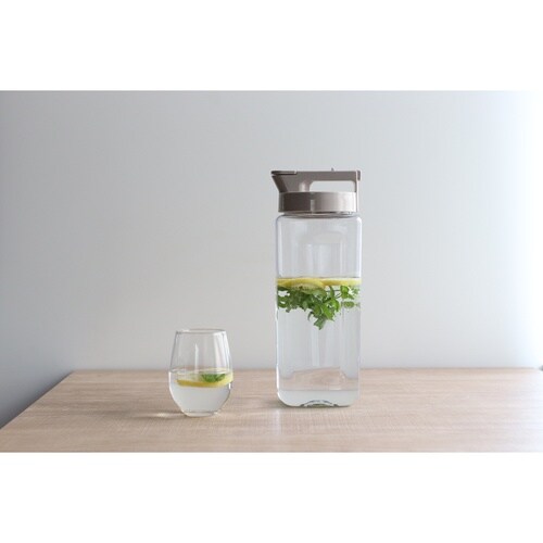 ピッチャー 冷水筒 2.1L 耐熱 ベージュ