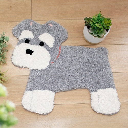 トイレマット 56×55cm シュナウザー