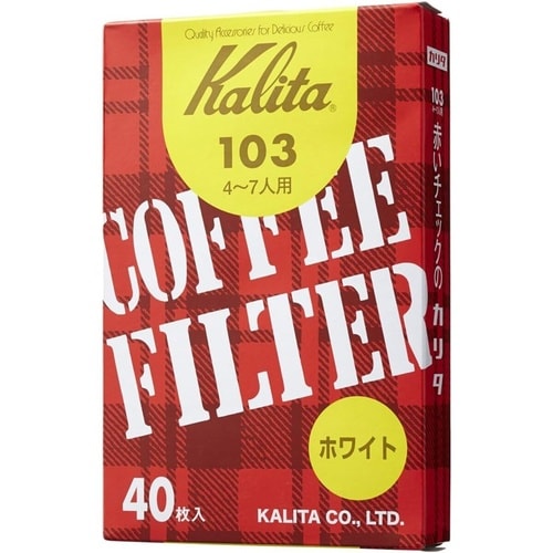 Kalita カリタ コーヒーフィルター ホワイト