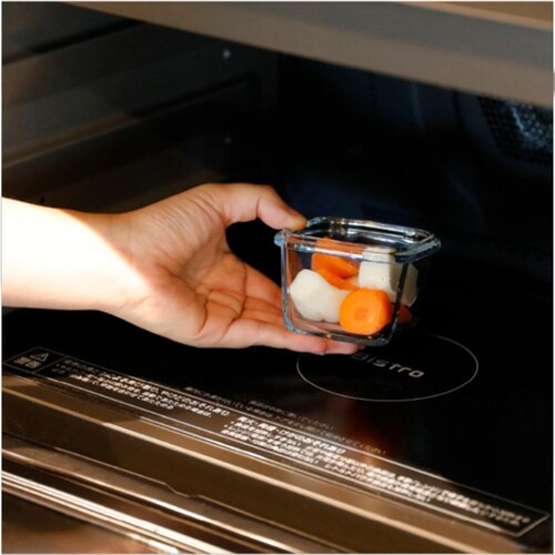 保存容器 耐熱ガラス ミニ保存容器3個組 ラウンド