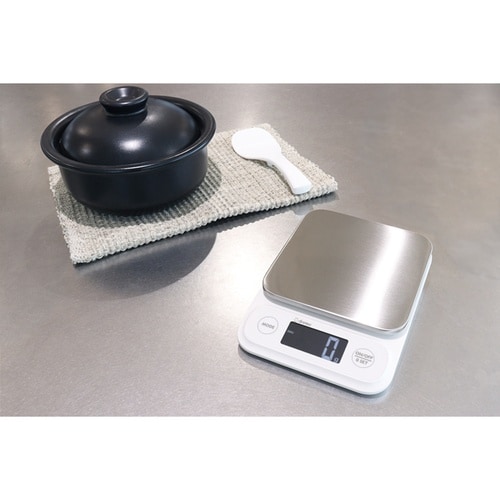 キッチンスケール 5kg テリージュ ホワイト