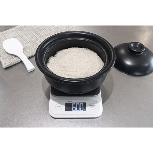 キッチンスケール 5kg テリージュ ホワイト