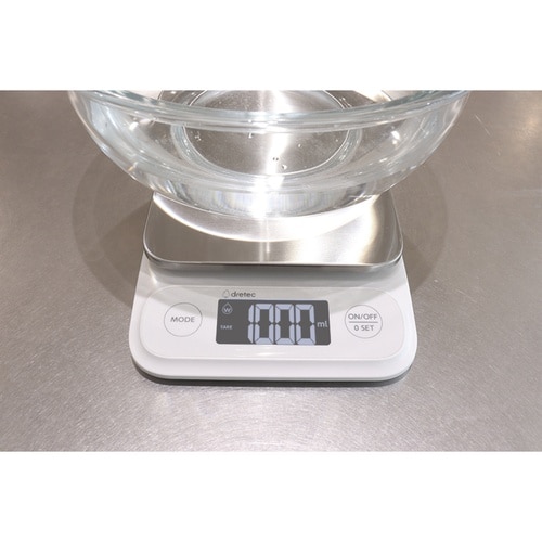 キッチンスケール 5kg テリージュ ホワイト