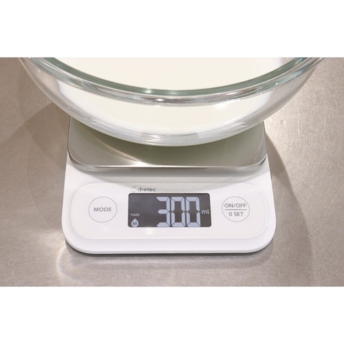 キッチンスケール 5kg テリージュ ホワイト