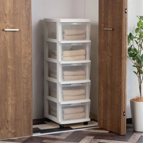 チェスト 幅34cm エミングFT 5段