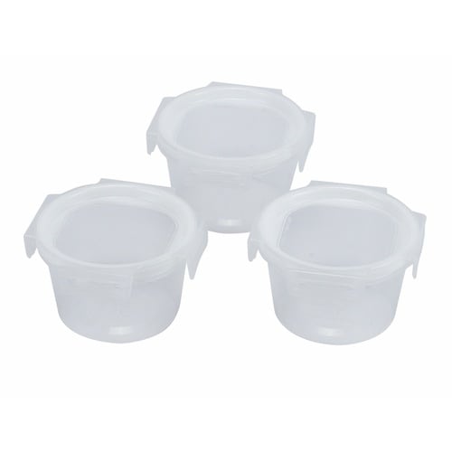 保存容器 ネオキープロック 丸型 M 3個組