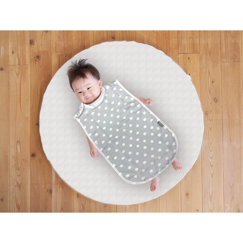 スリーパー ベビー おくるみ グレークラウド