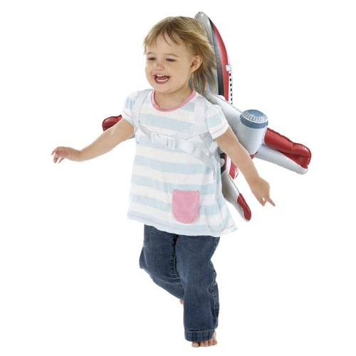 おもちゃ 転倒防止 クッション リュック レッド