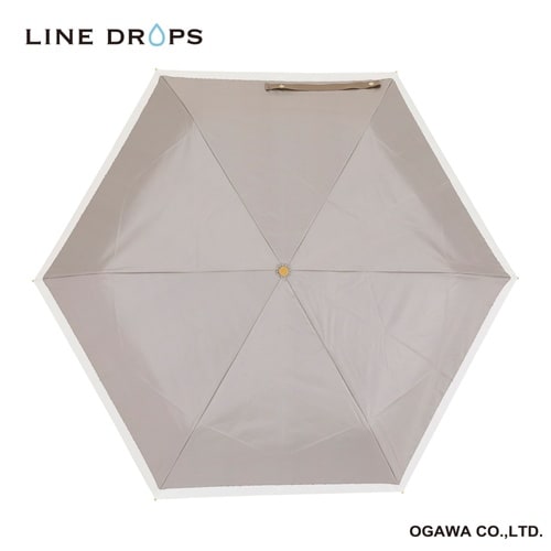 折りたたみ傘 グレージュ 折りたたみ傘