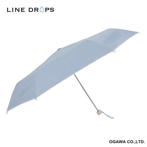 折りたたみ傘 ブルーグレー 折りたたみ傘