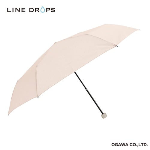 雨傘 折りたたみ傘 ピンクベージュ