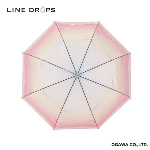 雨傘 長傘 LINEDROPS マットクリア 空