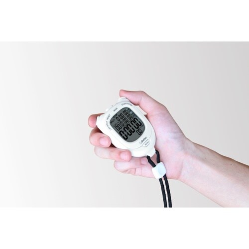 ストップウォッチ スピールS 大画面 ホワイト