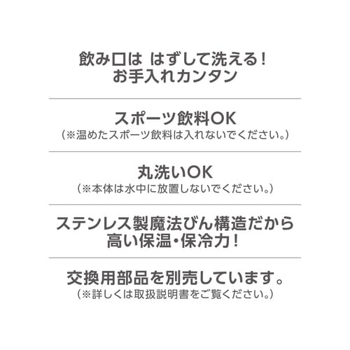 サーモス 水筒 500ml ポップオレンジ