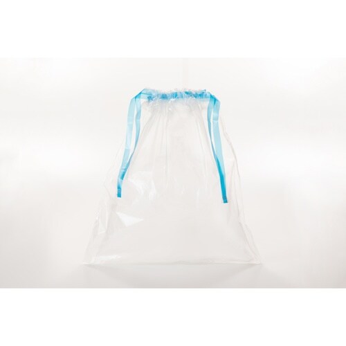 ポリ袋 巾着 20L 10枚入り 半透明 買い物袋