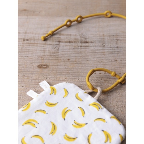 ベビー ニギニギハンカチ バナナ