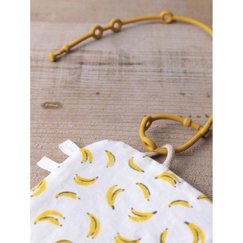 ベビー ニギニギハンカチ バナナ