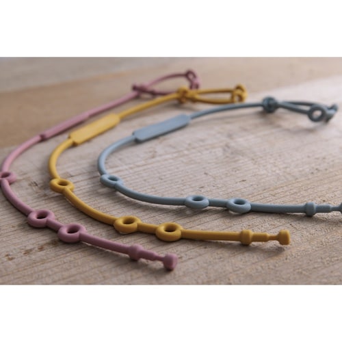 ベビー ニギニギハンカチ ピンク