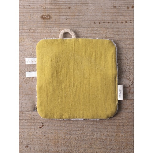 ベビー ニギニギハンカチ イエロー