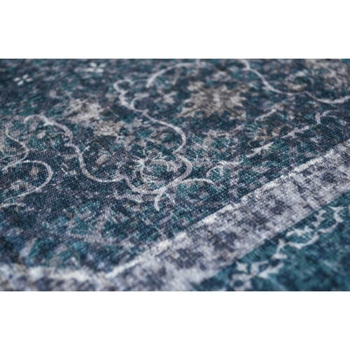 玄関マット 50×80 cm エルヴァン ネイビー