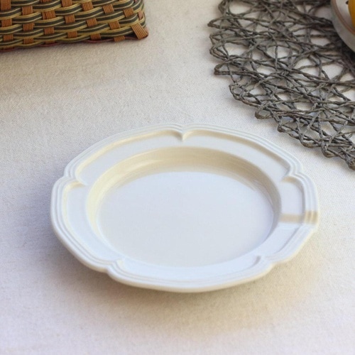 プレート ソレイユ シングル M ミルクホワイト