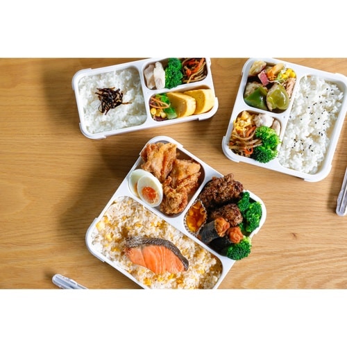 弁当箱 薄型弁当箱 グレーベージュ