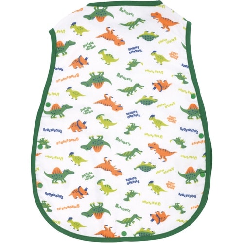スリーパー ガーゼ 綿100% ディノサウルス