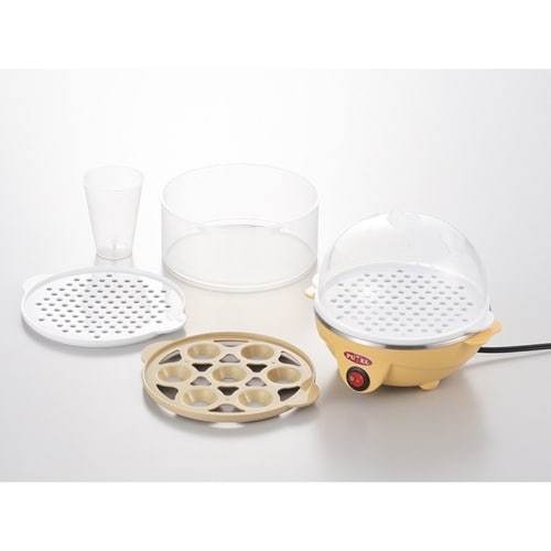 電気蒸し器 2段 プエル クイックミニスチーマー