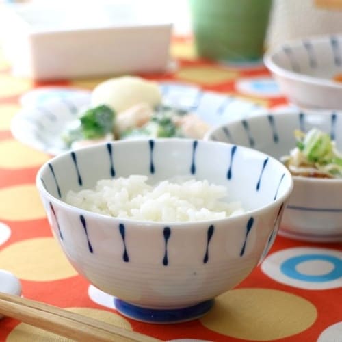 茶碗 渕十草 飯碗