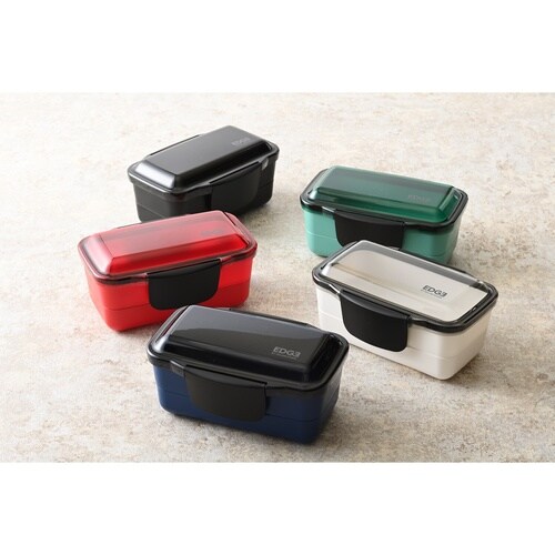 弁当箱 850ml 25EDGE レッド
