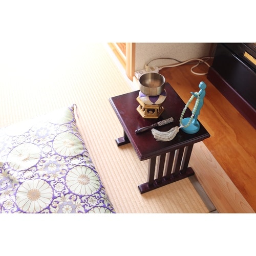 供物机 仏壇前 ミニテーブル 桐製