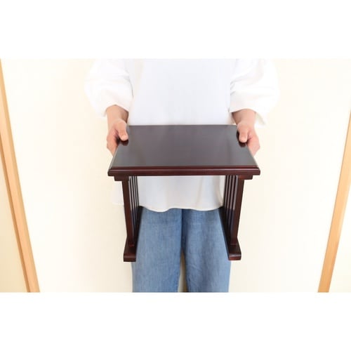 供物机 仏壇前 ミニテーブル 桐製